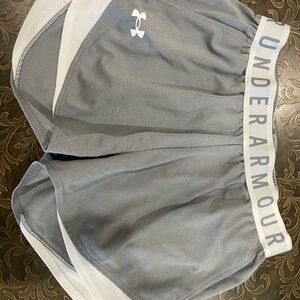 Under Armour Gray HeatGear Athletic Shorts